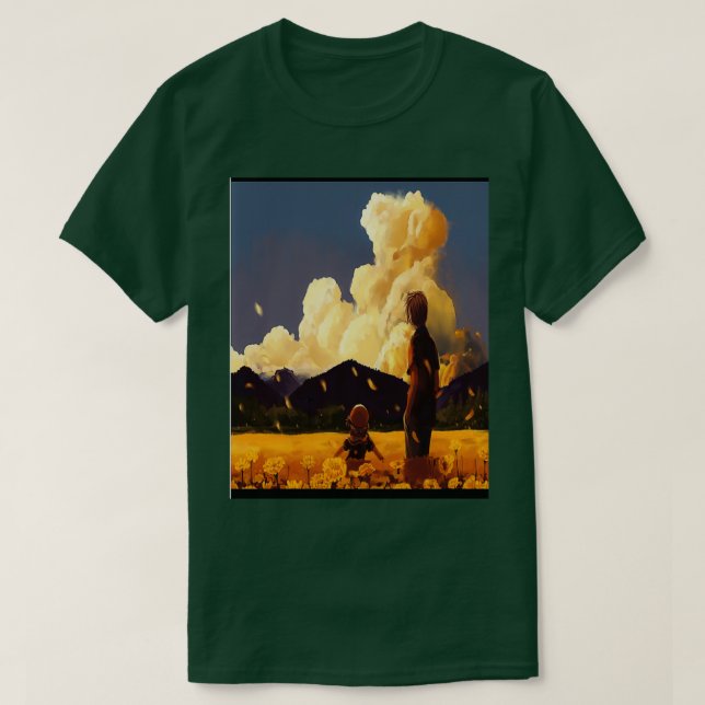 Clannad Graphic  T-Shirt (Design Front)
