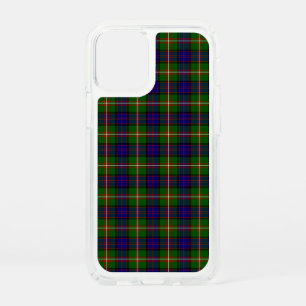 Clanranald tartan blue green plaid speck iPhone 12 mini case