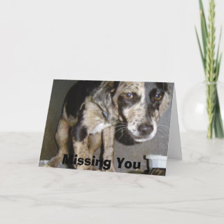 clantonone, Missing You Card