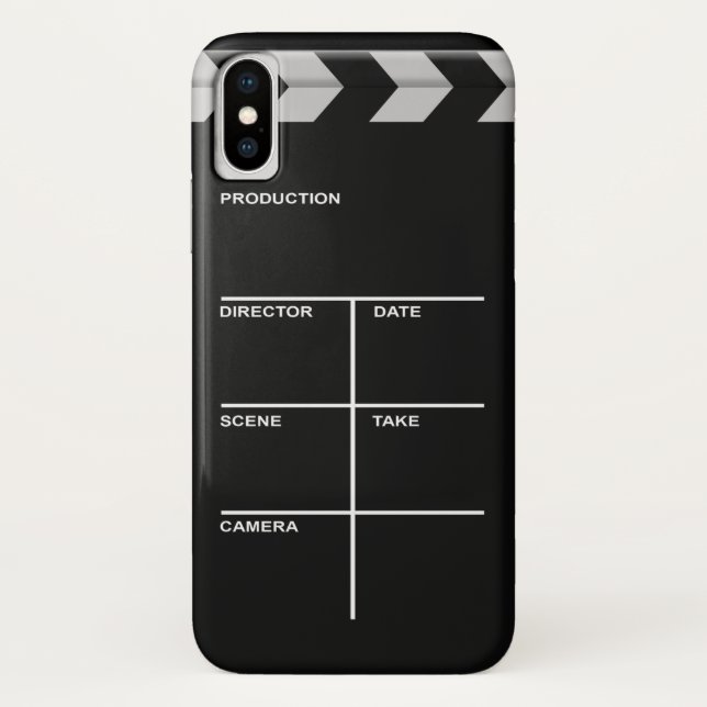 Clapboard cinema for action Case-Mate iPhone case (Back)