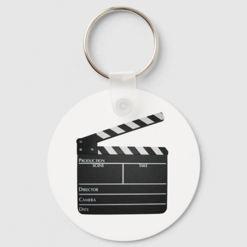 Clapboard Film Movie Slate  Keychain