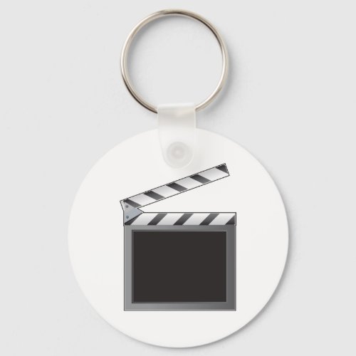 Clapboard Keychain