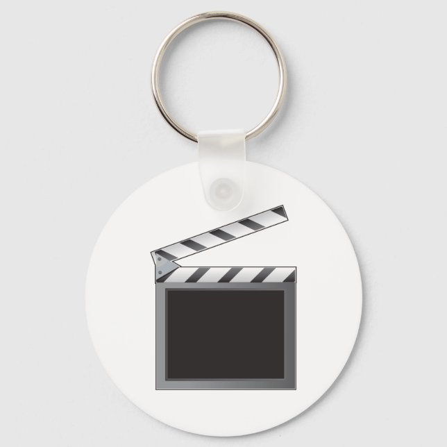 Clapboard Keychain (Front)