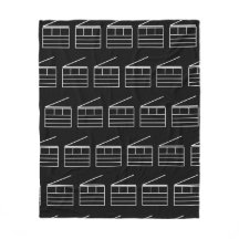 Clapboard medium fleece blanket