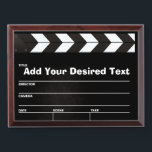 Clapboard Movie Award Plaque<br><div class="desc">Clapboard Movie Award Plaque</div>