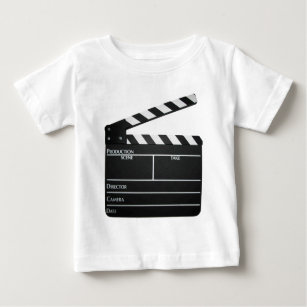 Clapboard movie slate clapper film baby T-Shirt