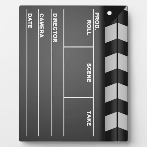 Clapboard Plaque With Easel