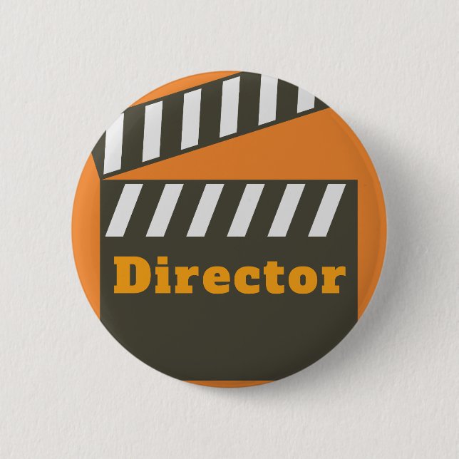 Clapper Board Director Button (Front)