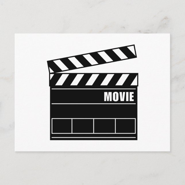 Clapper Board Postcard (Front)