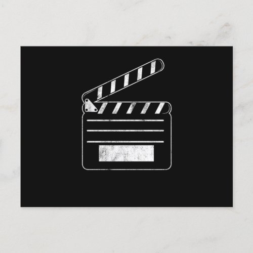 Clapperboard Actor Acting Actress Movie Gift Postcard