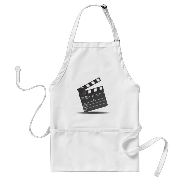 Clapperboard Adult Apron (Front)
