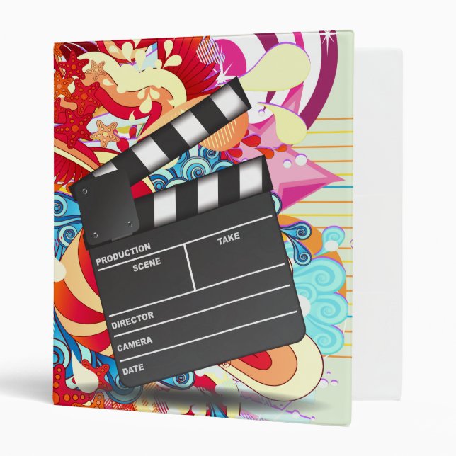 Clapperboard Binder (Front/Inside)