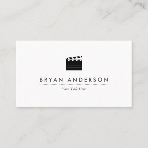 Clapperboard Business Card