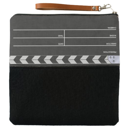 Clapperboard Cinema Clutch (Outside Open)