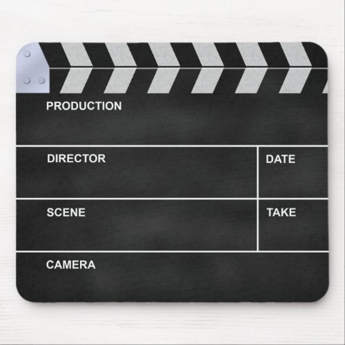 clapperboard cinema mouse pad