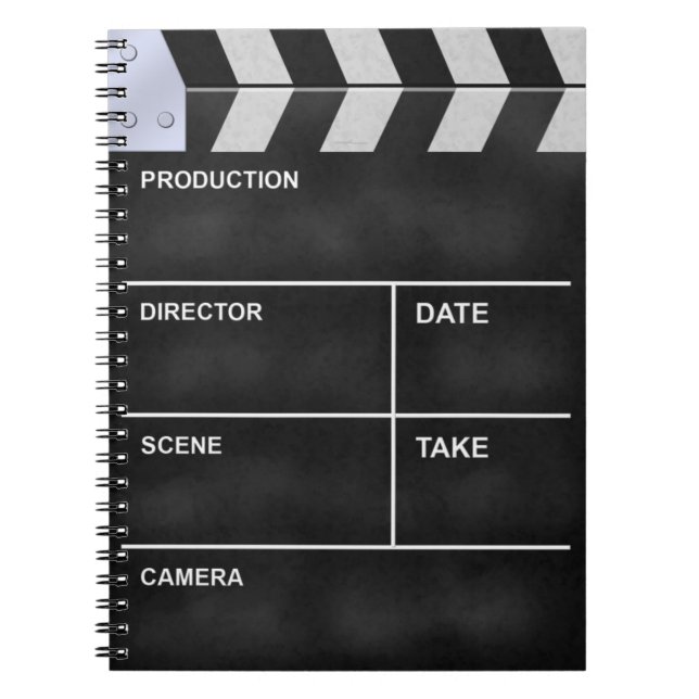 Clapperboard cinema notebook (Front)