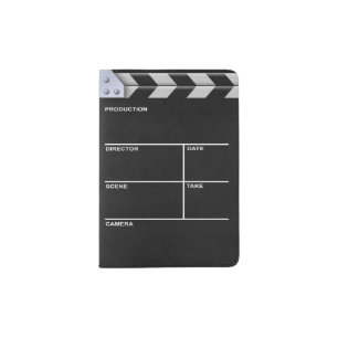 Clapperboard Cinema Passport Holder