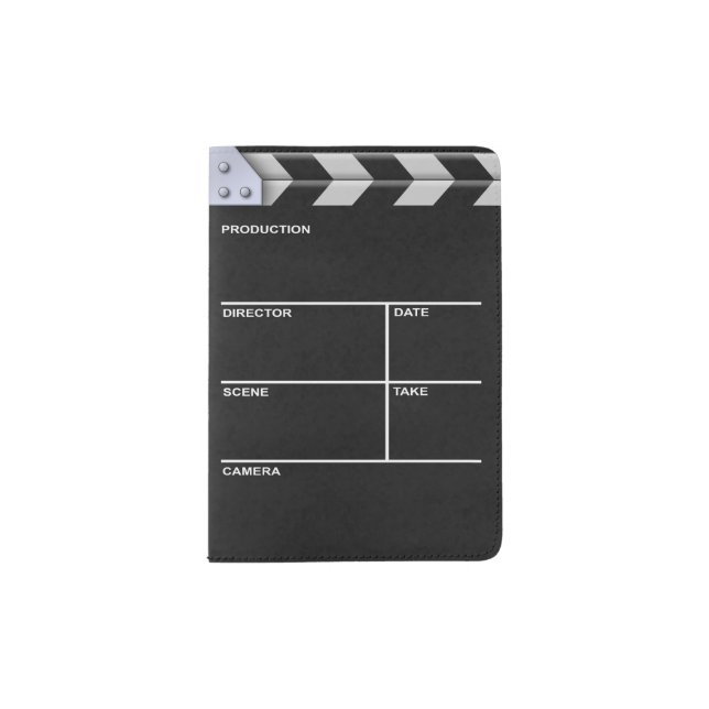 Clapperboard Cinema Passport Holder (Front)