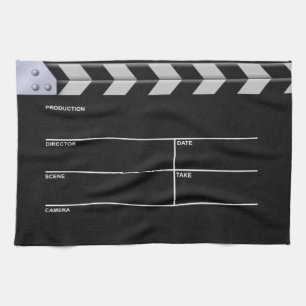 Clapperboard Cinema Towel