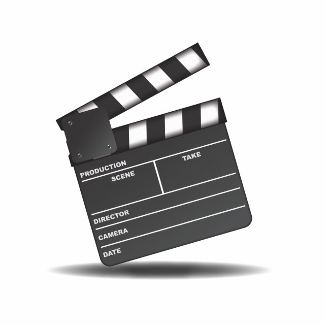 Clapperboard Cutout (Front)