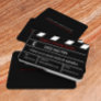 Clapperboard Film & Video Movie Slate Business Card