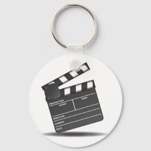 Clapperboard Keychain