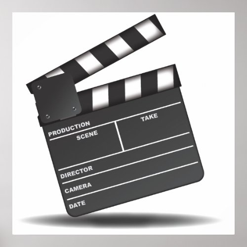 Clapperboard Poster