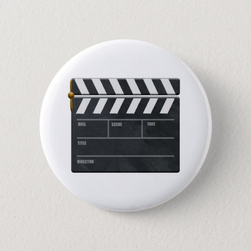 Clapperboard with copy space for personalisation button
