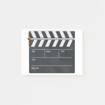 Clapperboard with copy space for personalization.