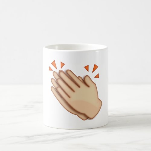 Clapping Hands _ Emoji Coffee Mug