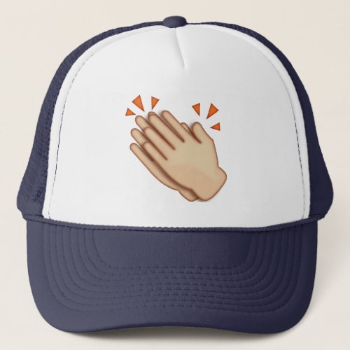 Clapping Hands _ Emoji Trucker Hat