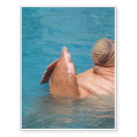 Clapping Walrus Temporary Tattoos