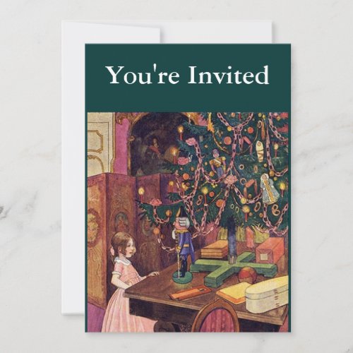 Clara and the Nutcracker Custom Invite