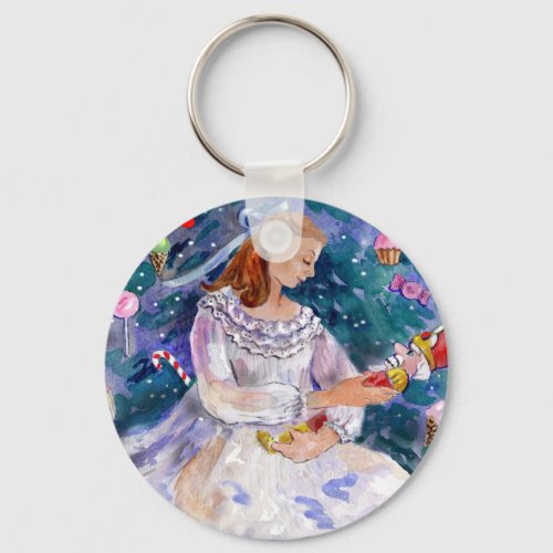 Clara and the Nutcracker Keychain