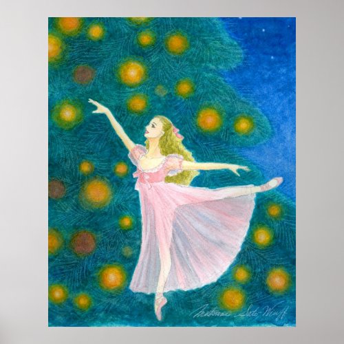 Clara Ballet Art Print