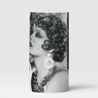 Clara Bow Illuminated on a Beautiful Candle