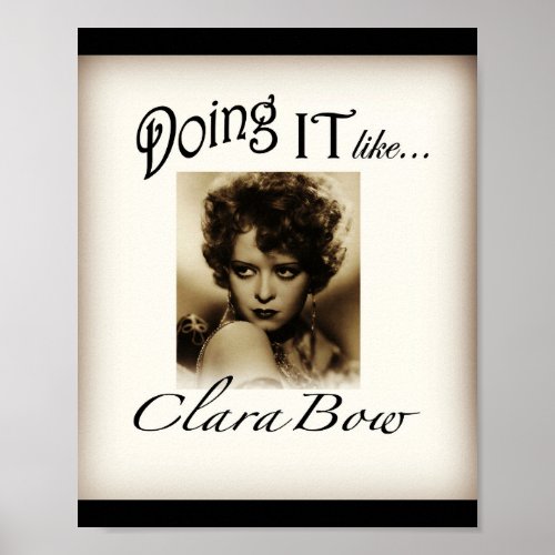 Clara Bow Picture Poster