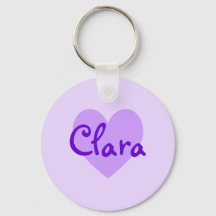Clara in Purple Keychain