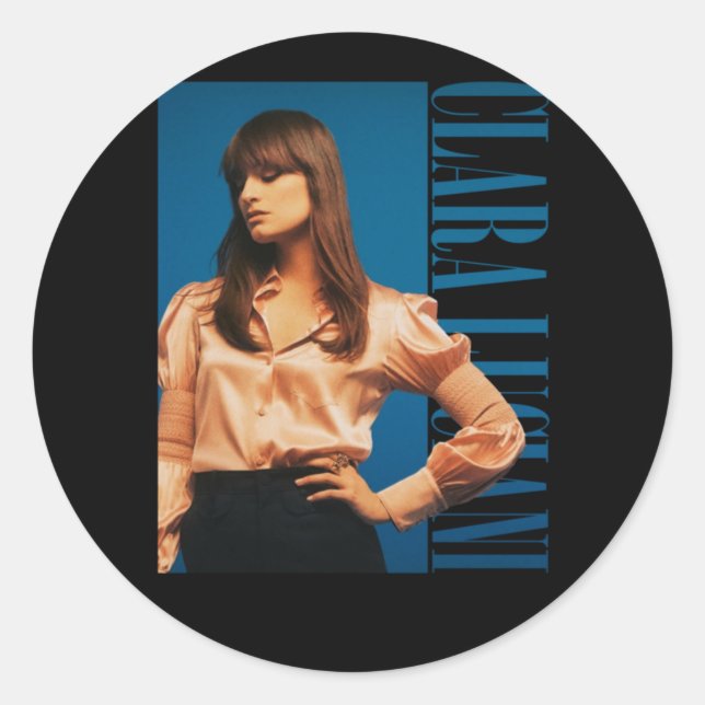 CLARA LUCIANI LA GRENADE CLASSIC ROUND STICKER (Front)