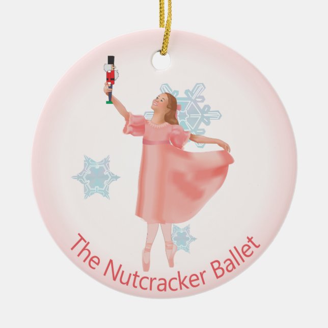 Clara Nutcracker Ornament (Front)