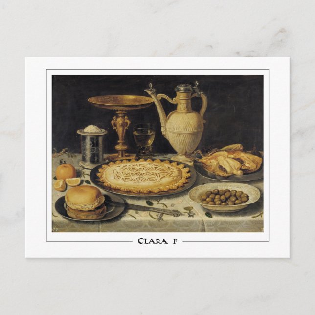 Clara Peeters #10 - Fine Art Postcard (Front)