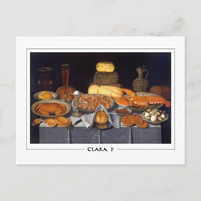 Clara Peeters #44 - Fine Art Postcard (Front)