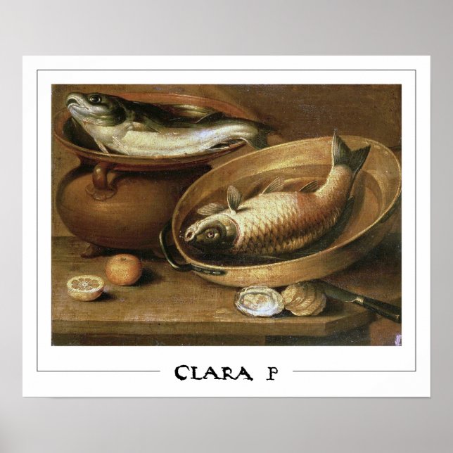 Clara Peeters Zedign Art Poster #12 (Front)