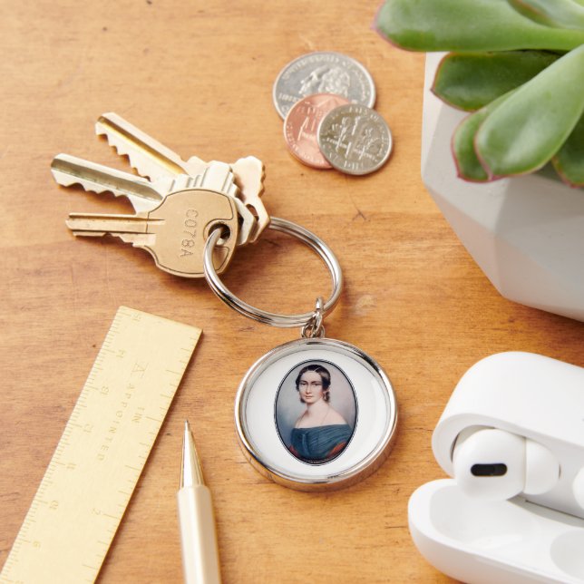 Clara Schumann (1838) Keychain (Desk)