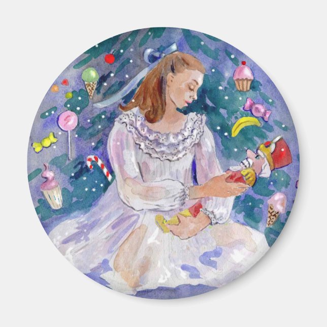 Clara & the Nutcracker Magnet (Front)