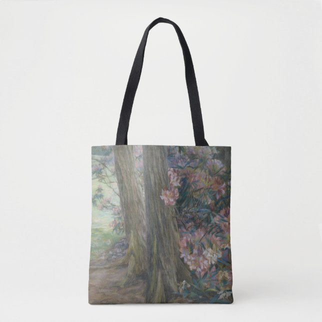 Clara Voortman Rhododendron Bush in a Garden Tote Bag (Front)