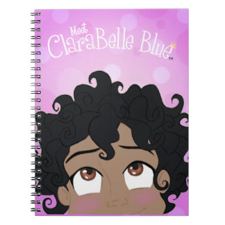 ClaraBelle Blue Spiral Notebook