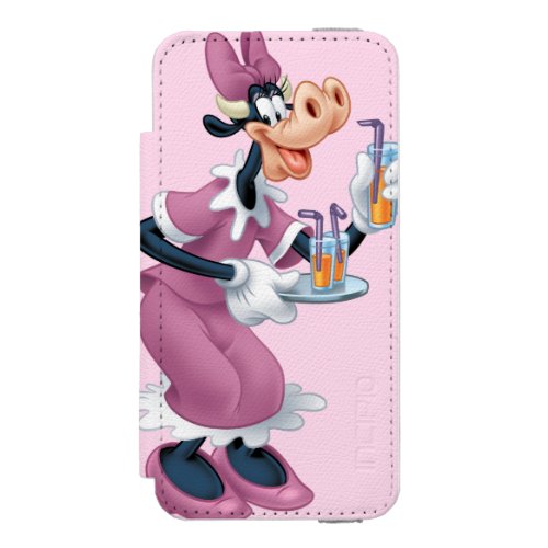 Clarabelle Cow iPhone SE55s Wallet Case