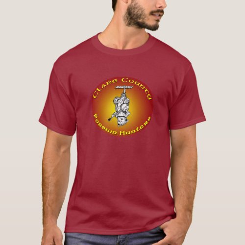 Clare County Ireland Possum Hunters T Shirt Color