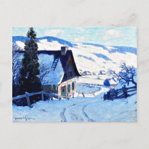 Clarence Gagnon _ Farm Postcard